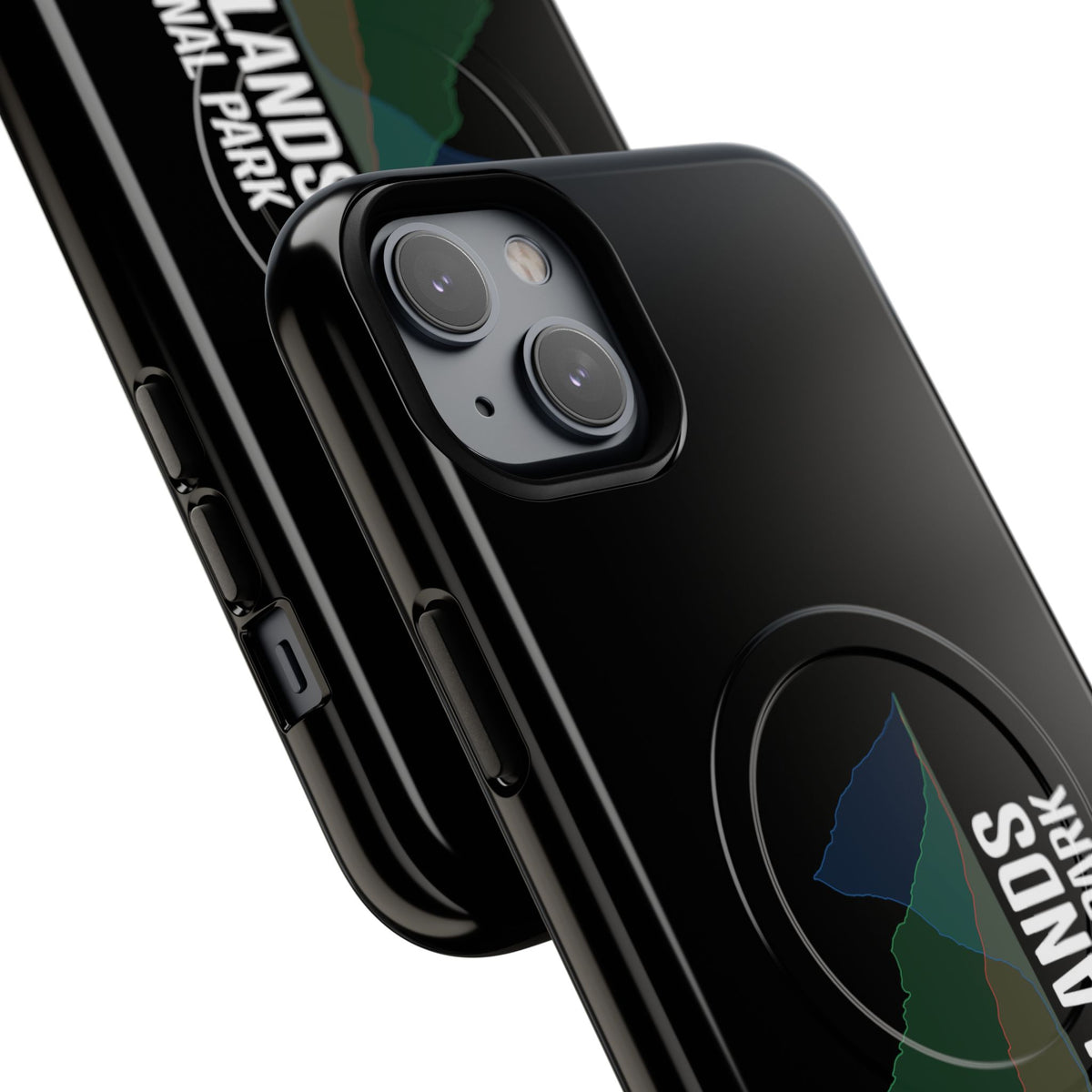 Badlands National Park iPhone Case with MagSafe - Histogram Design