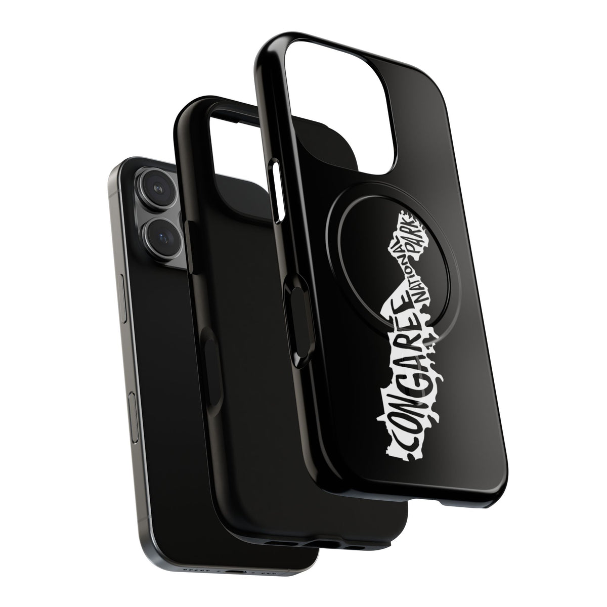 Congaree National Park iPhone Case with MagSafe - Map Design