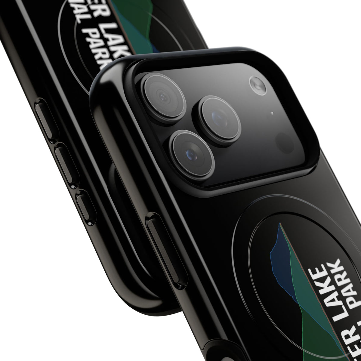 Crater Lake National Park iPhone Case with MagSafe - Histogram Design