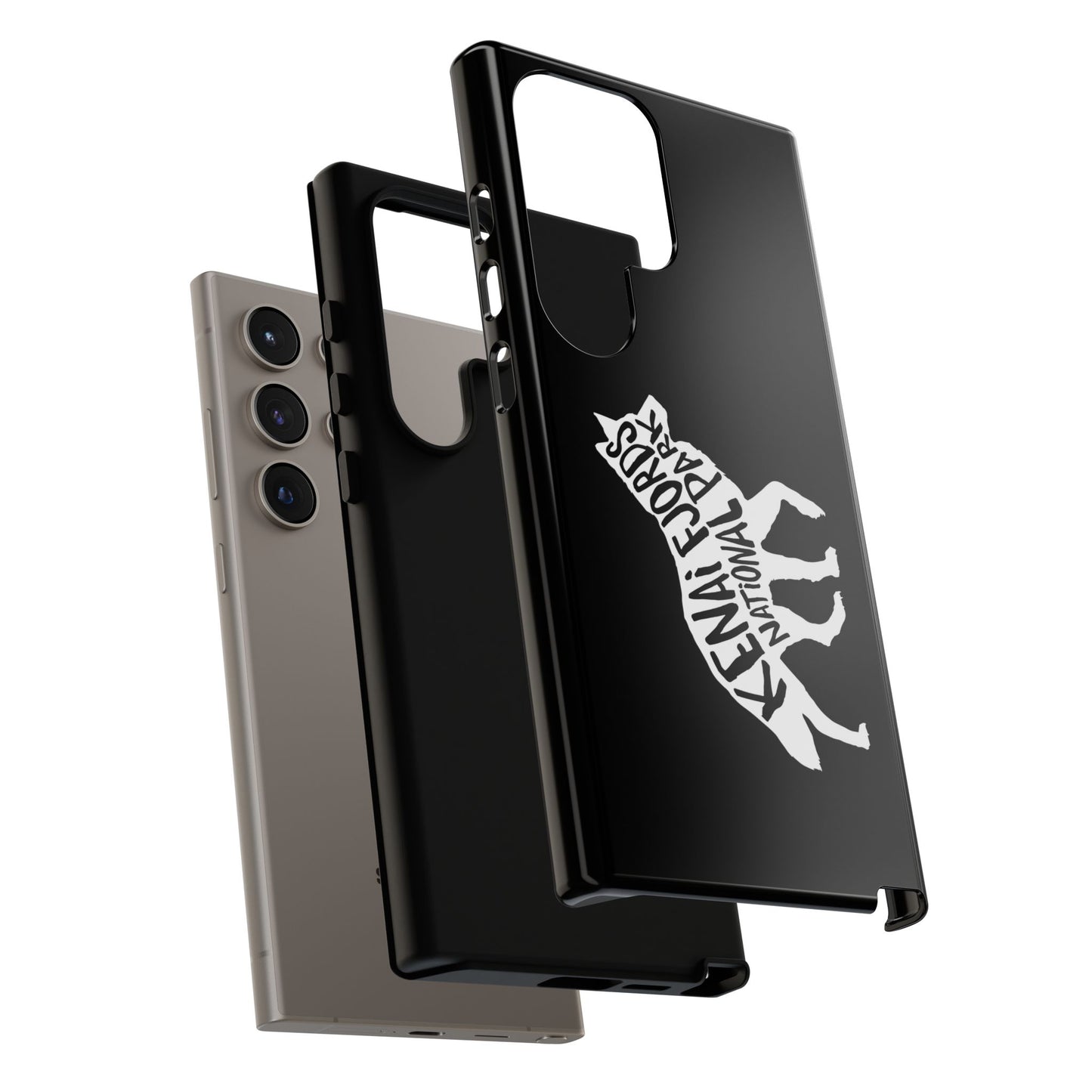 Kenai Fjords National Park Phone Case - Wolf Design