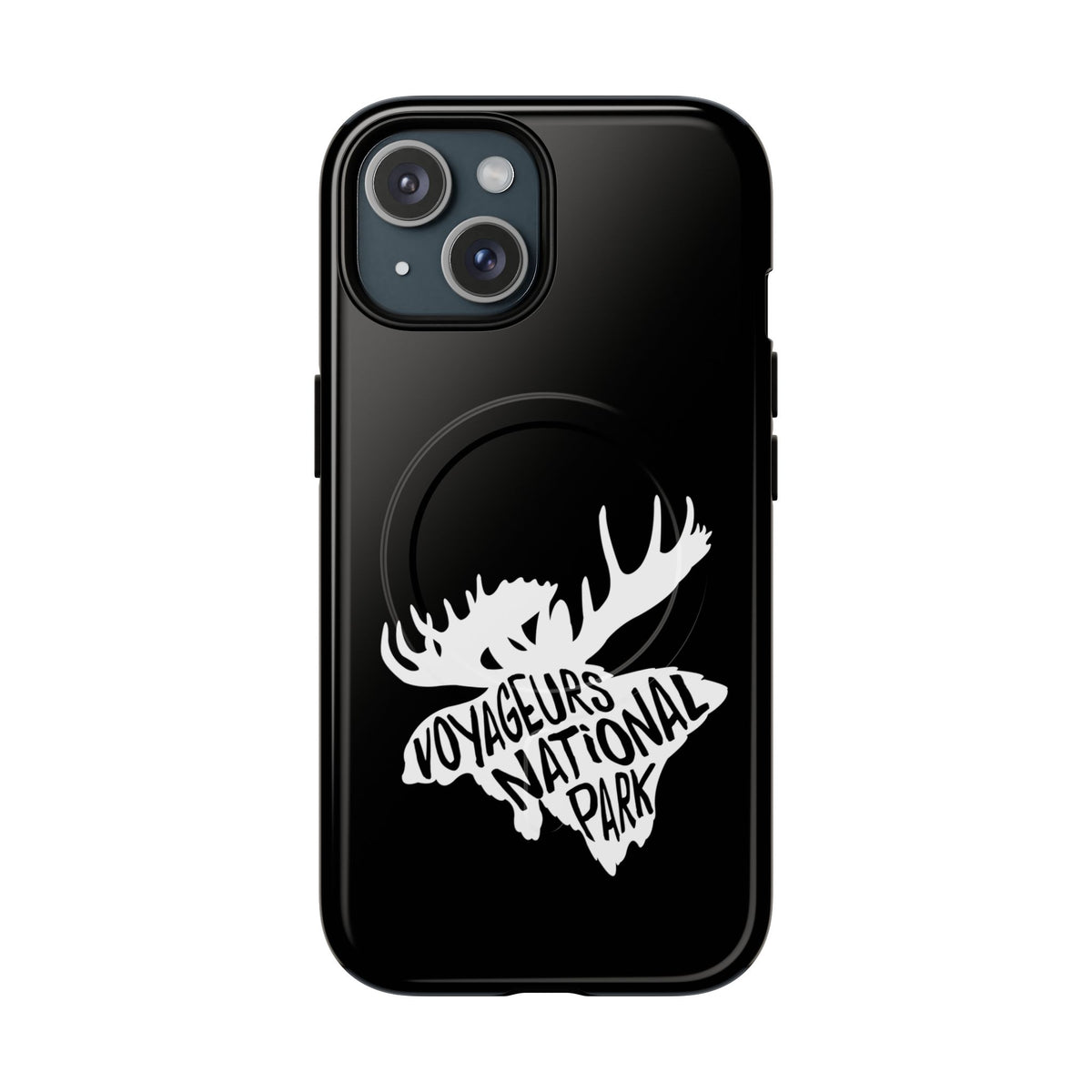 Voyageurs National Park iPhone Case with MagSafe - Moose Design