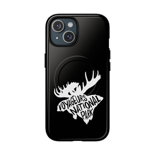 Voyageurs National Park iPhone Case with MagSafe - Moose Design