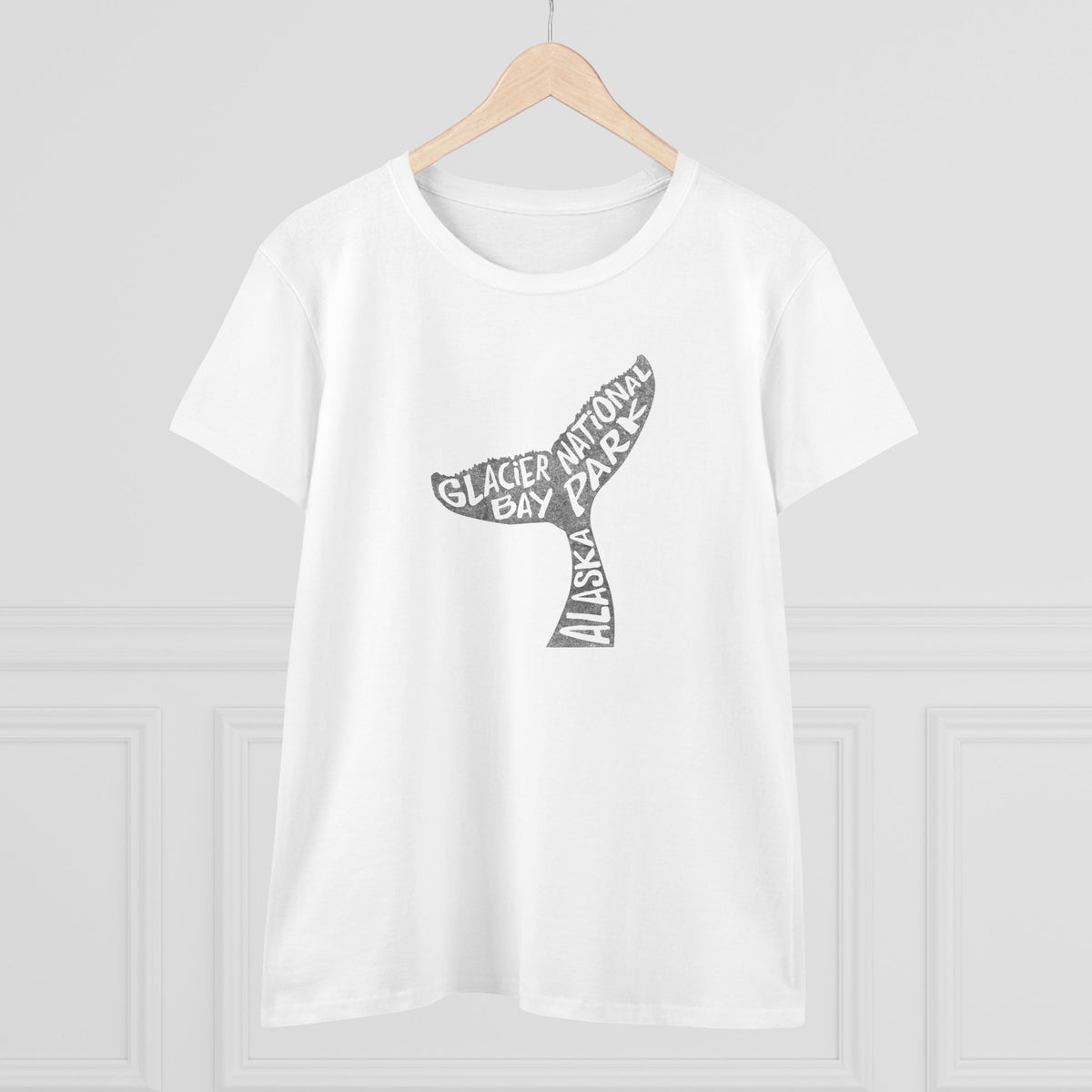 Glacier Bay National Park Women's T-Shirt - Whale Tail