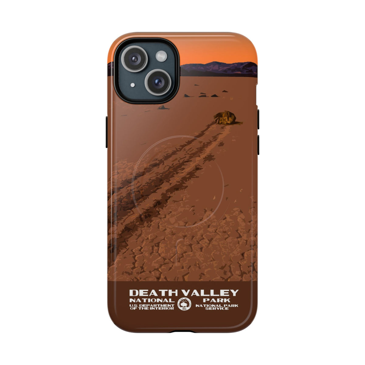 Death Valley National Park iPhone Case with MagSafe - Racetrack Playa