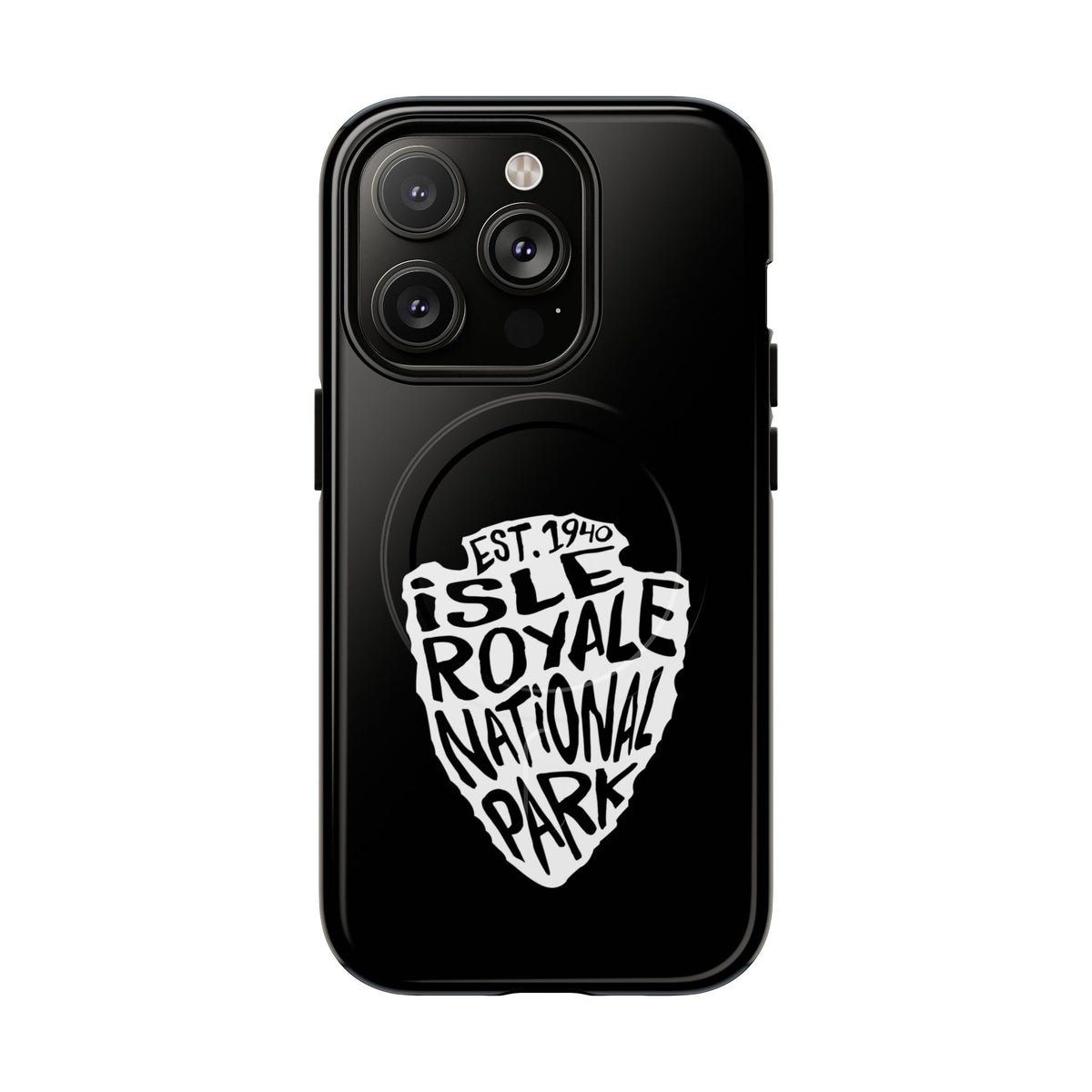 Isle Royale National Park iPhone Case with MagSafe - Arrowhead Design