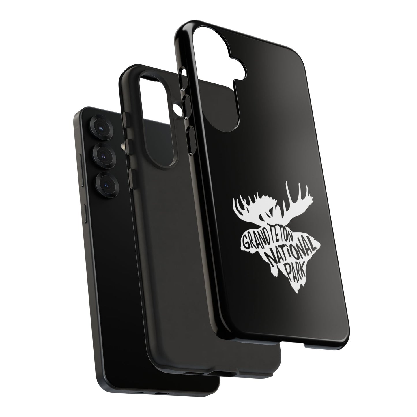Grand Teton National Park Phone Case - Moose Design