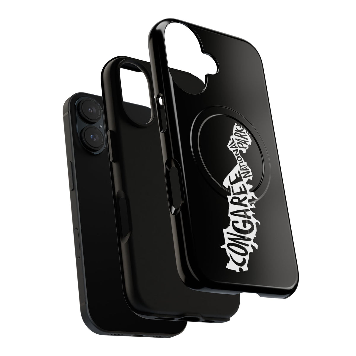 Congaree National Park iPhone Case with MagSafe - Map Design