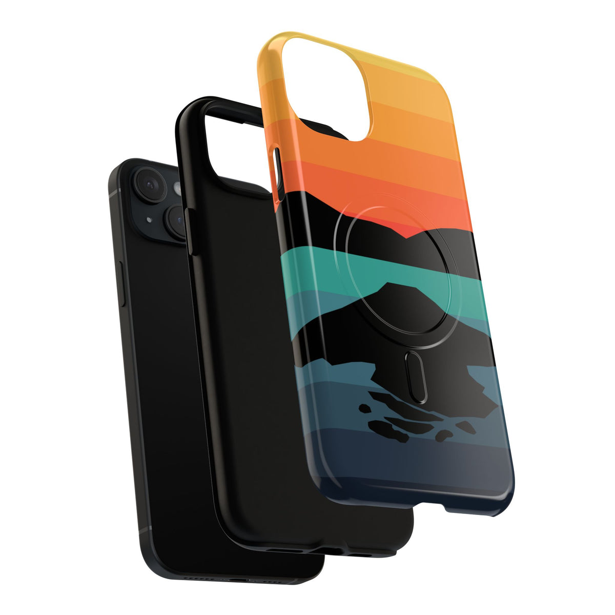 Crater Lake National Park iPhone Case with MagSafe - Gradient Design
