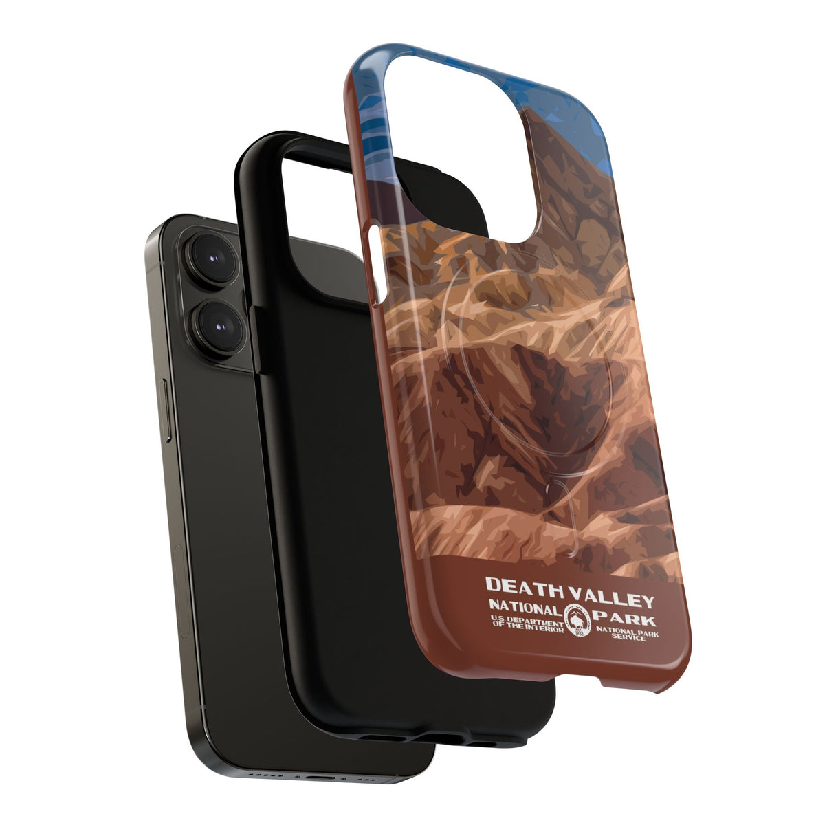 Death Valley National Park iPhone Case with MagSafe - Zabriskie Point