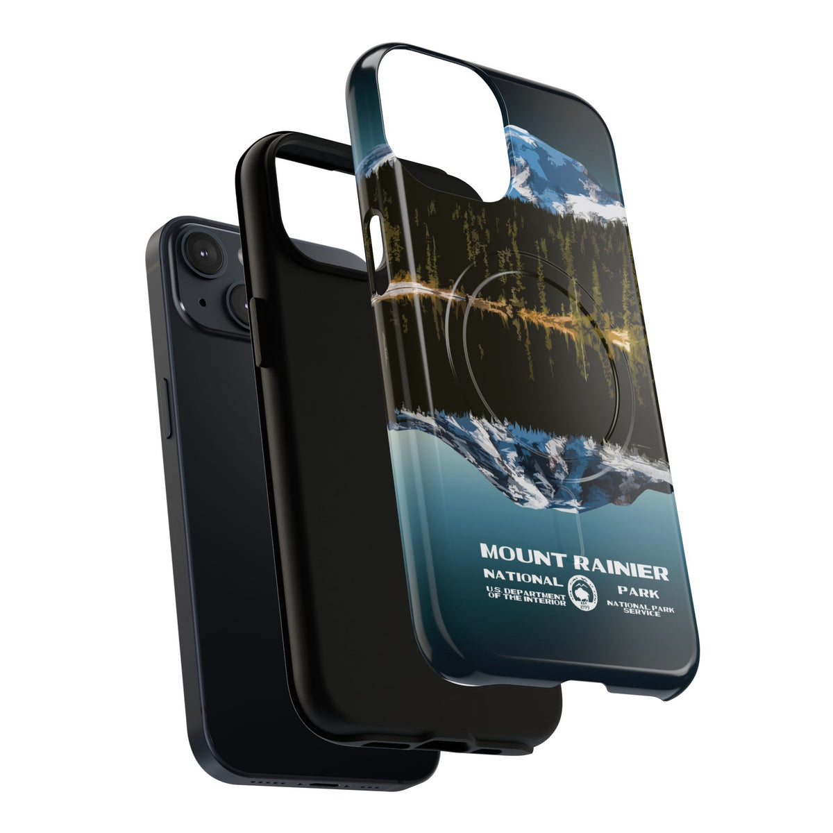 Mount Rainier National Park iPhone Case with MagSafe - WPA Design