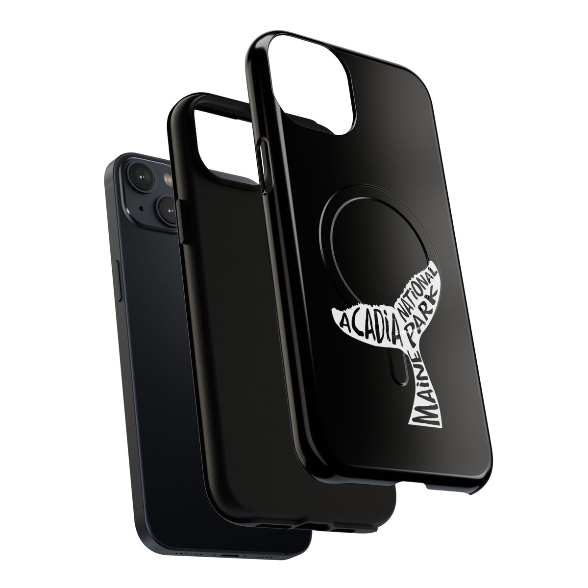 Acadia National Park iPhone Case with MagSafe - Humpback Whale Tail Design