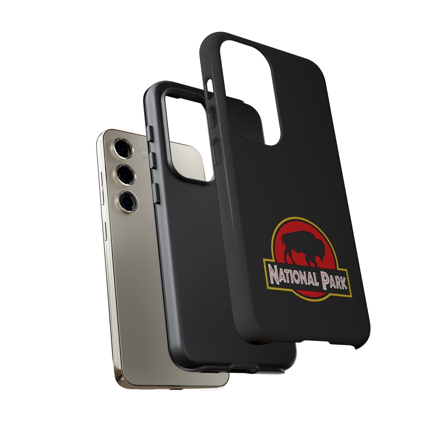 Bison National Park Phone Case - Parody Logo