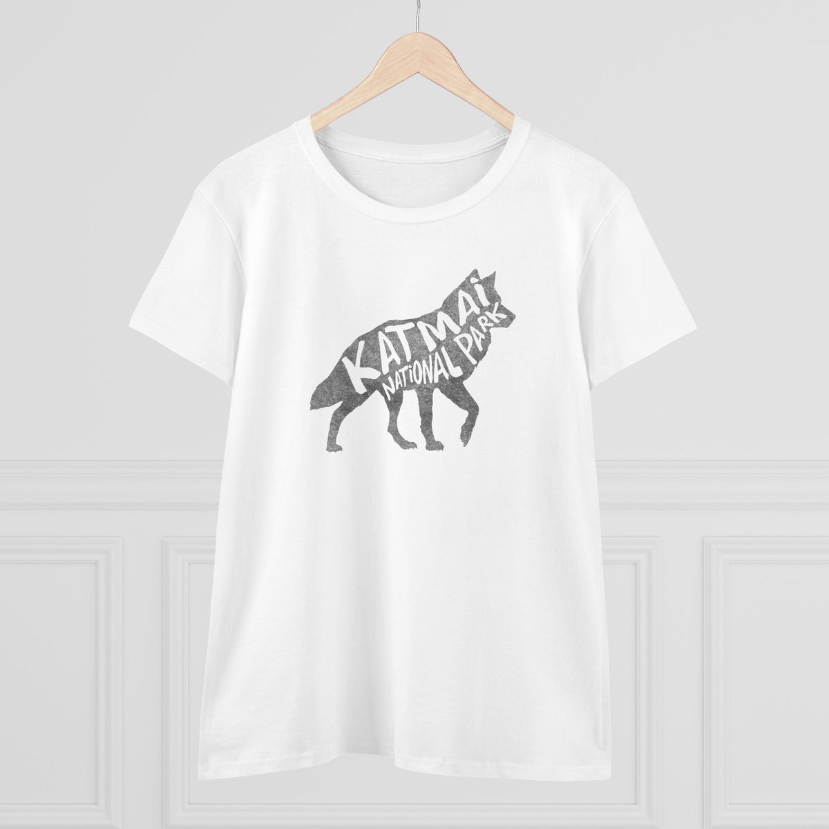Katmai National Park Women's T-Shirt - Wolf