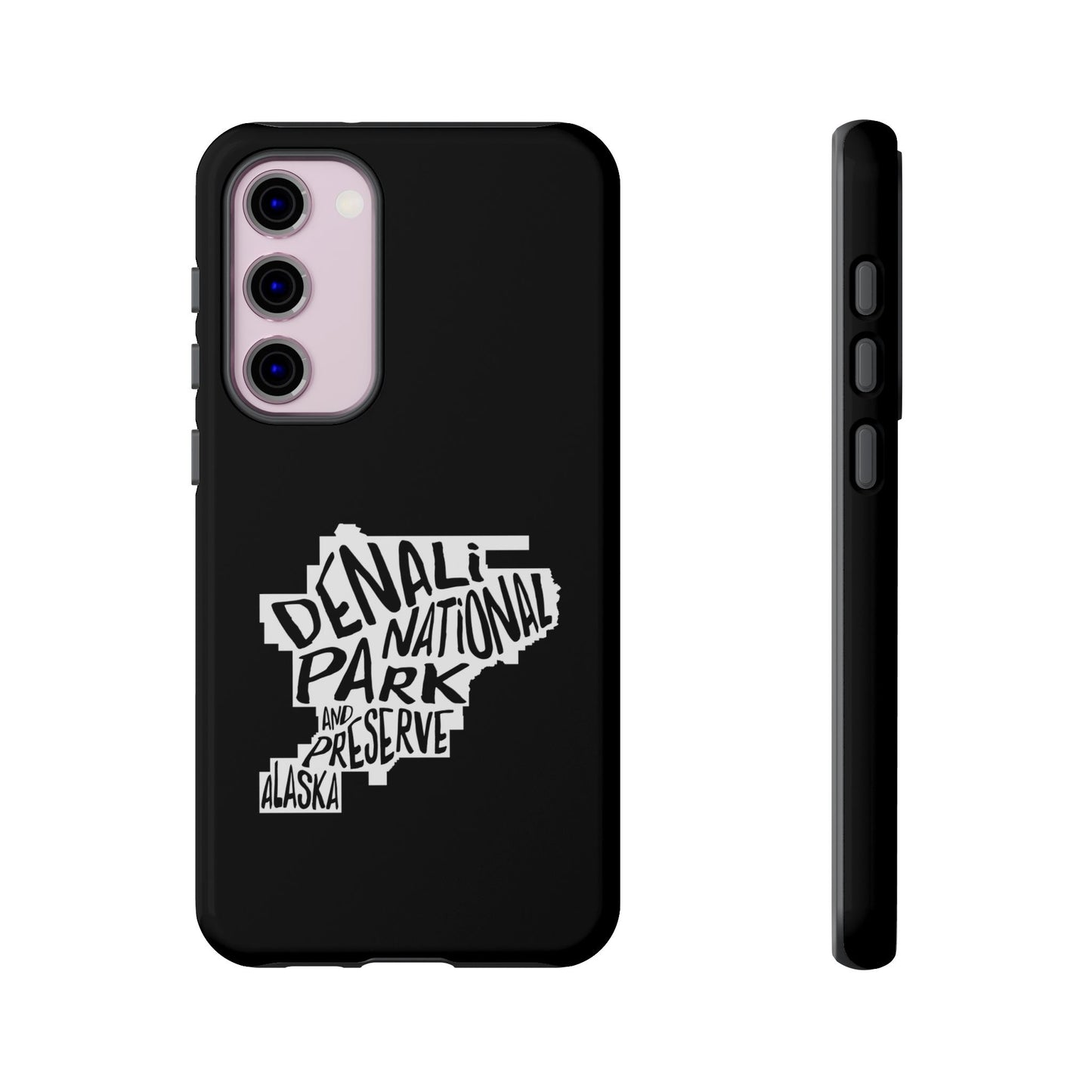 Denali National Park Phone Case - Map Design