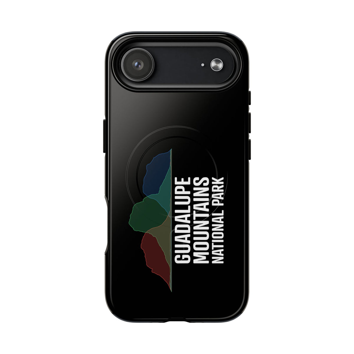Guadalupe Mountains National Park iPhone Case with MagSafe - Histogram Design