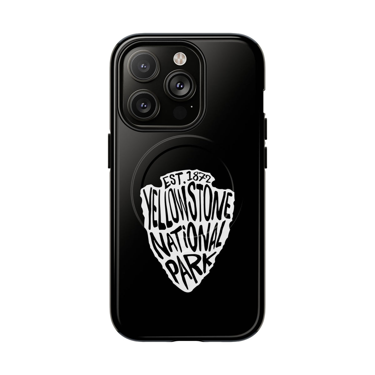 Yellowstone National Park iPhone Case with MagSafe - Arrowhead Design