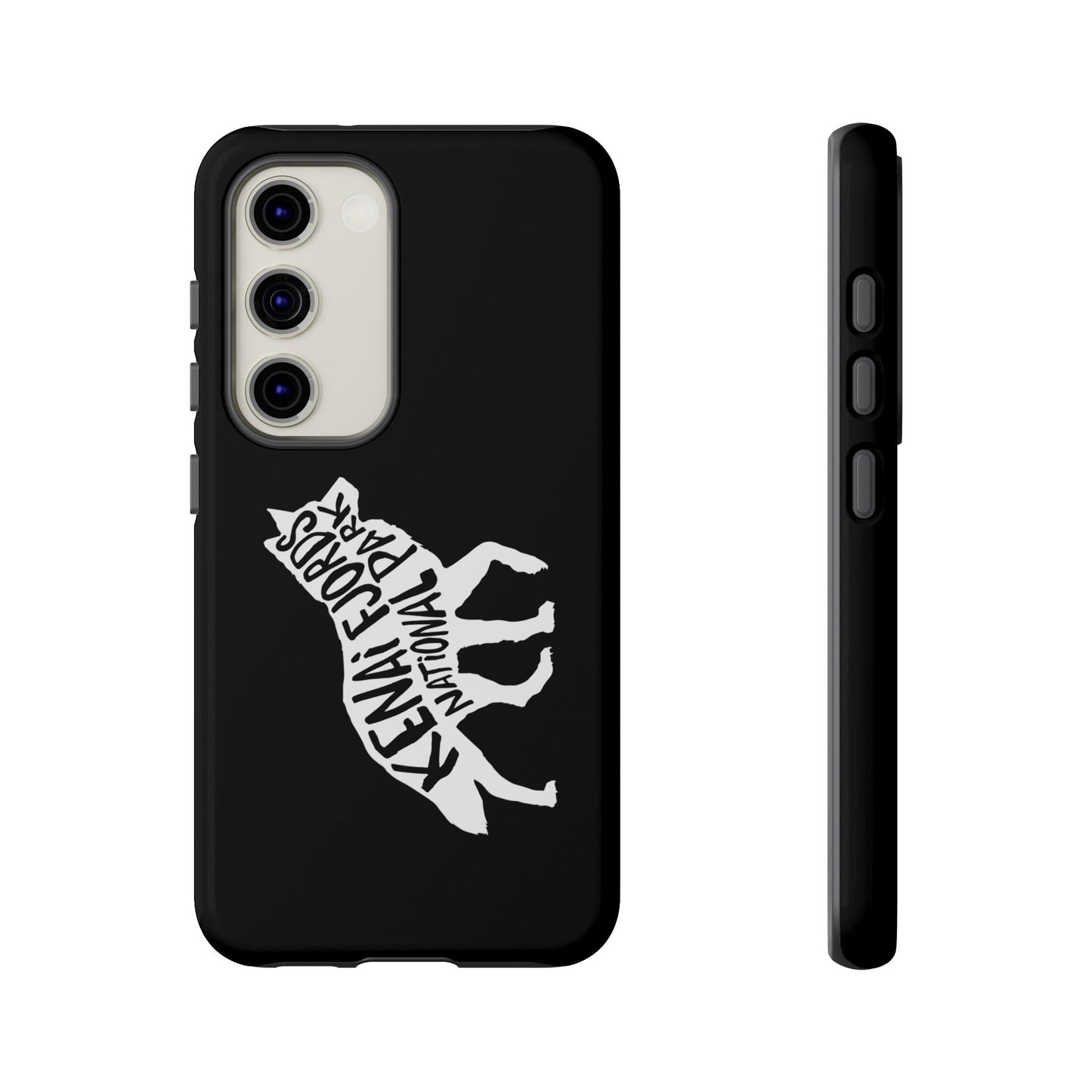 Kenai Fjords National Park Phone Case - Wolf Design