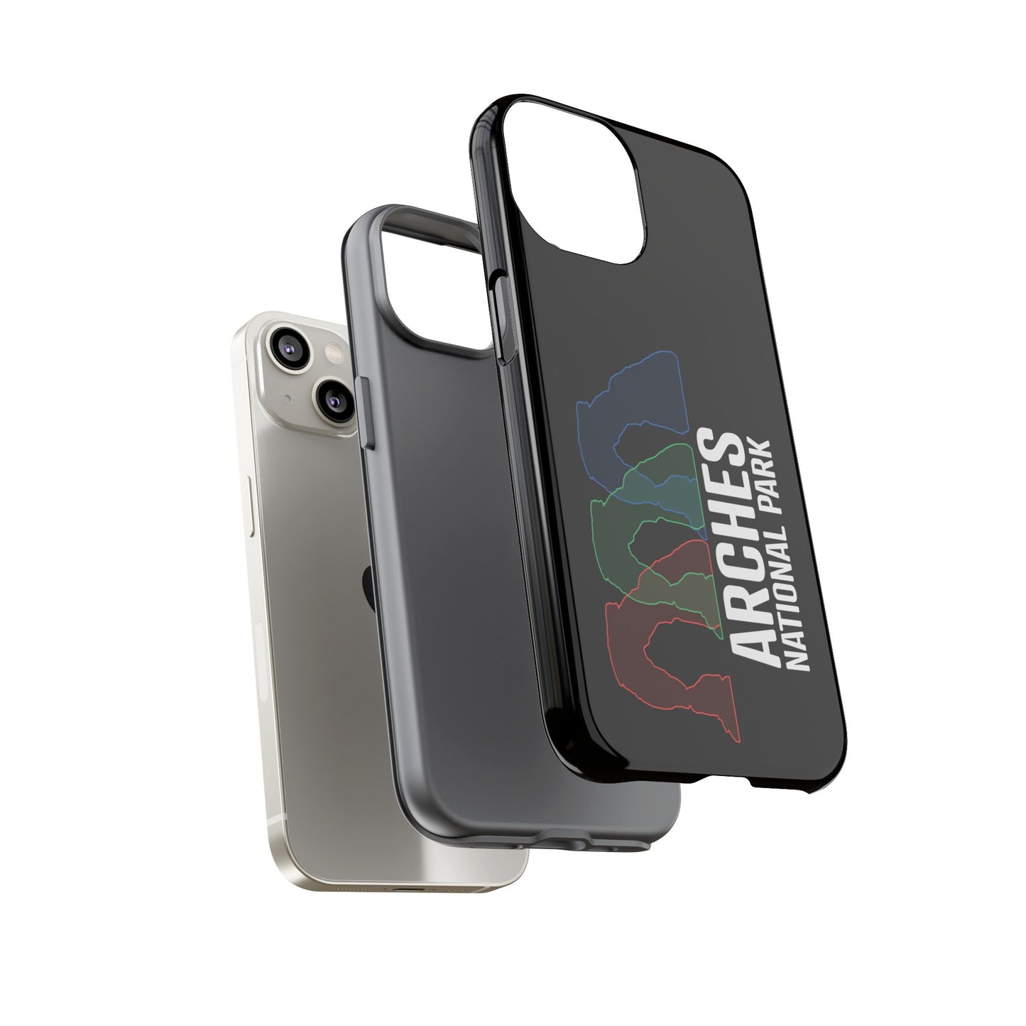 Arches National Park Phone Case - Delicate Arch Histogram Design