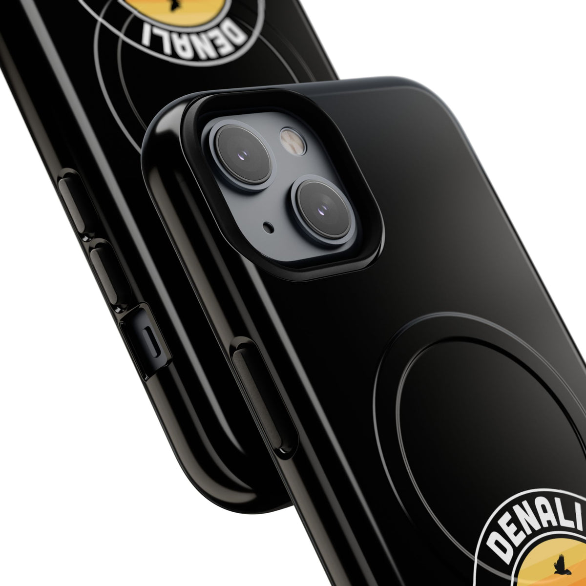 Denali National Park iPhone Case with MagSafe - Round Emblem Design
