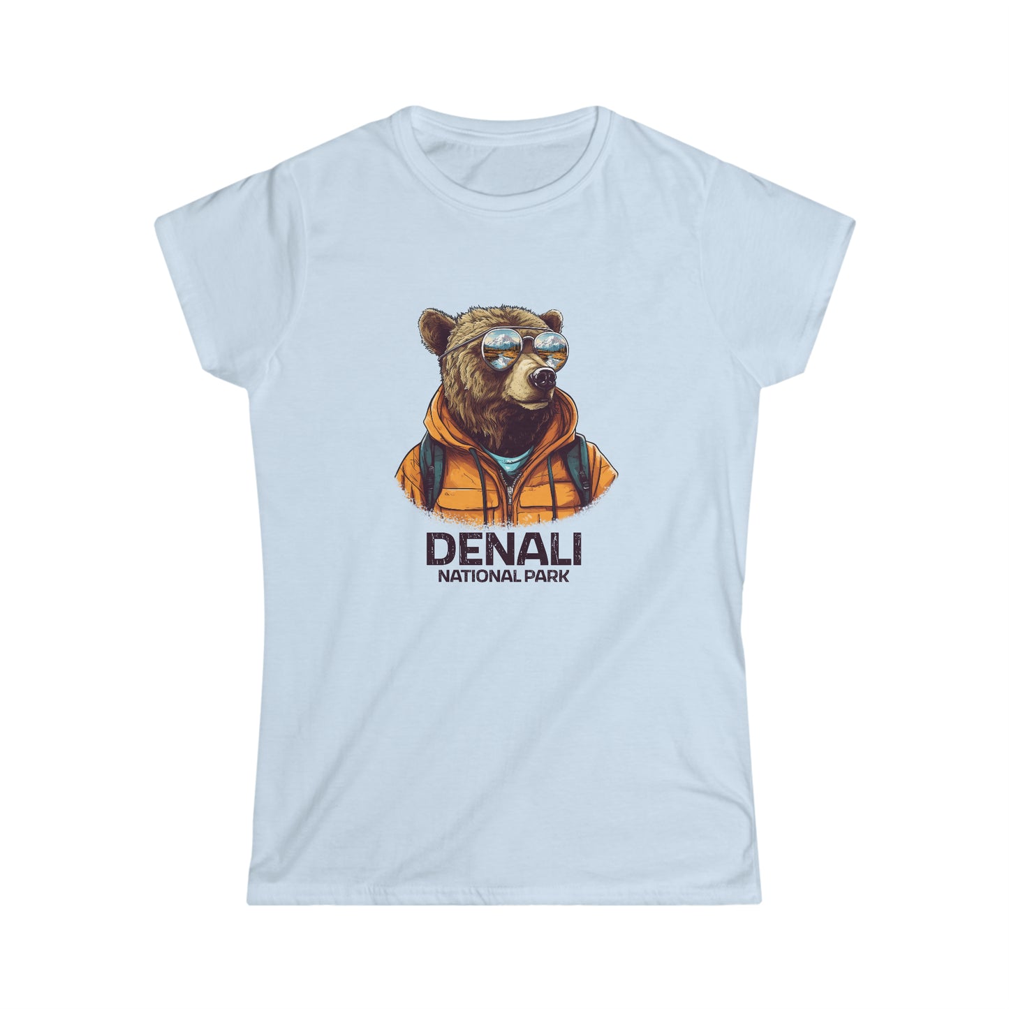 Denali National Park Women's T-Shirt - Cool Grizzly Bear