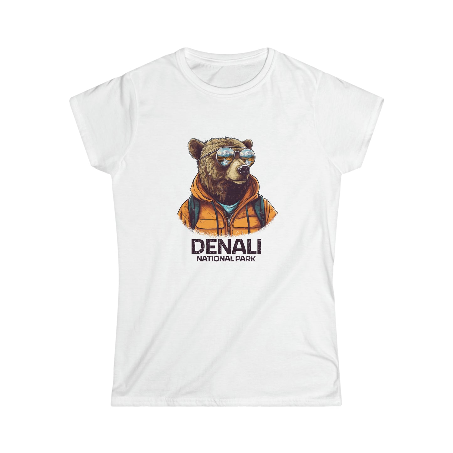 Denali National Park Women's T-Shirt - Cool Grizzly Bear