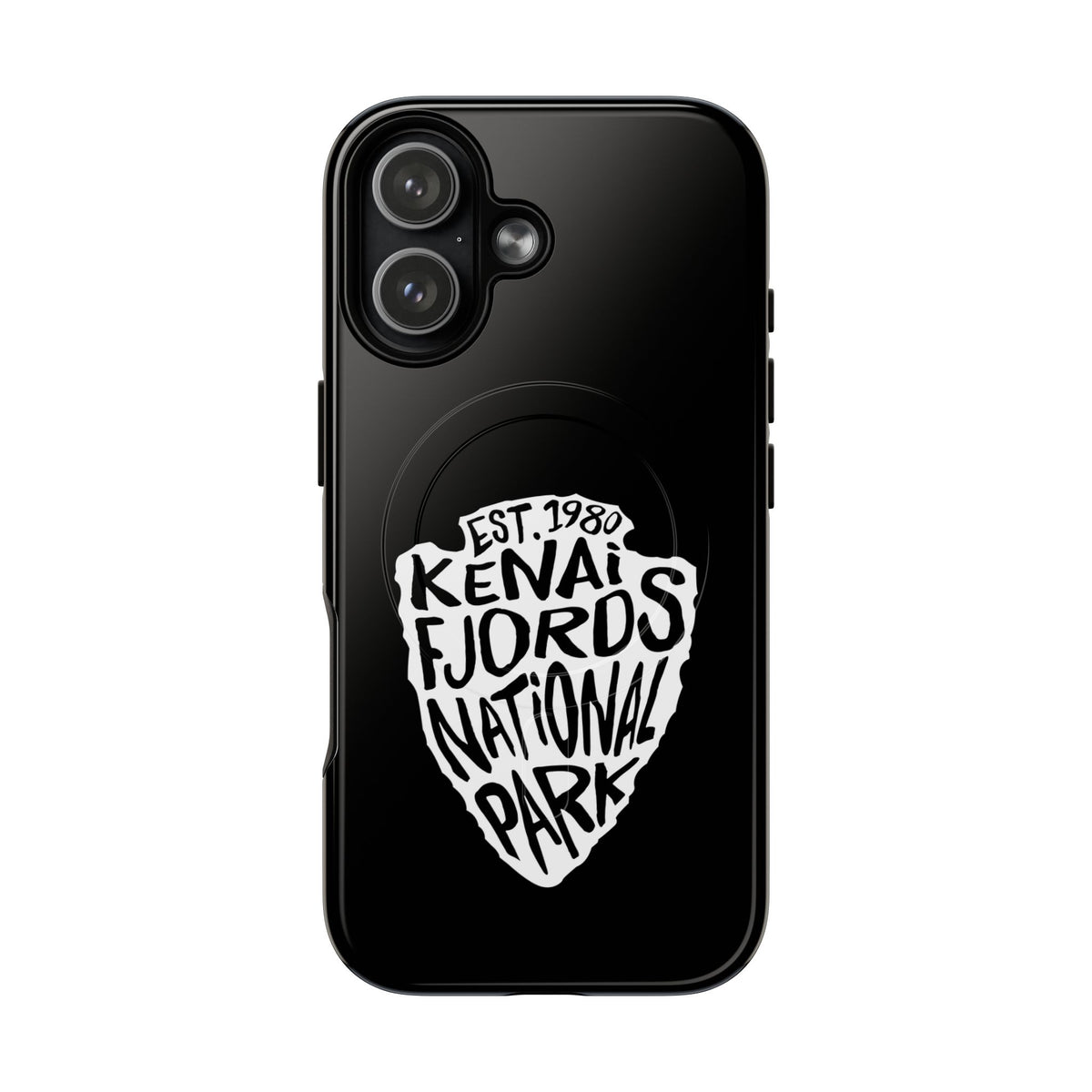 Kenai Fjords National Park iPhone Case with MagSafe - Arrowhead Design