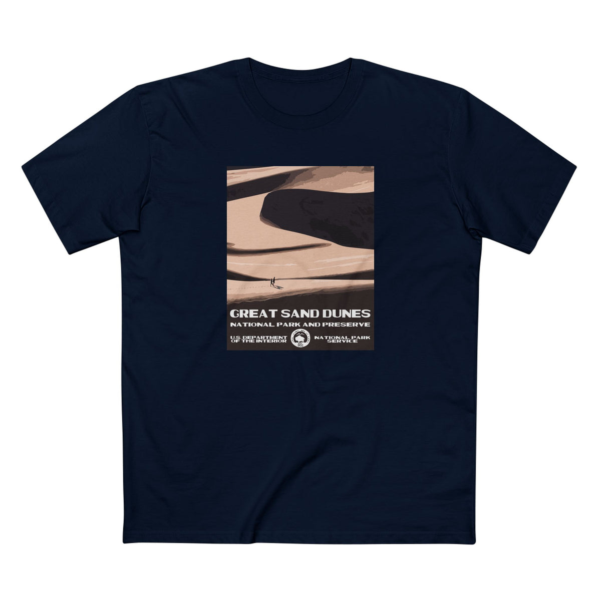 Great Sand Dunes National Park T-Shirt in Navy