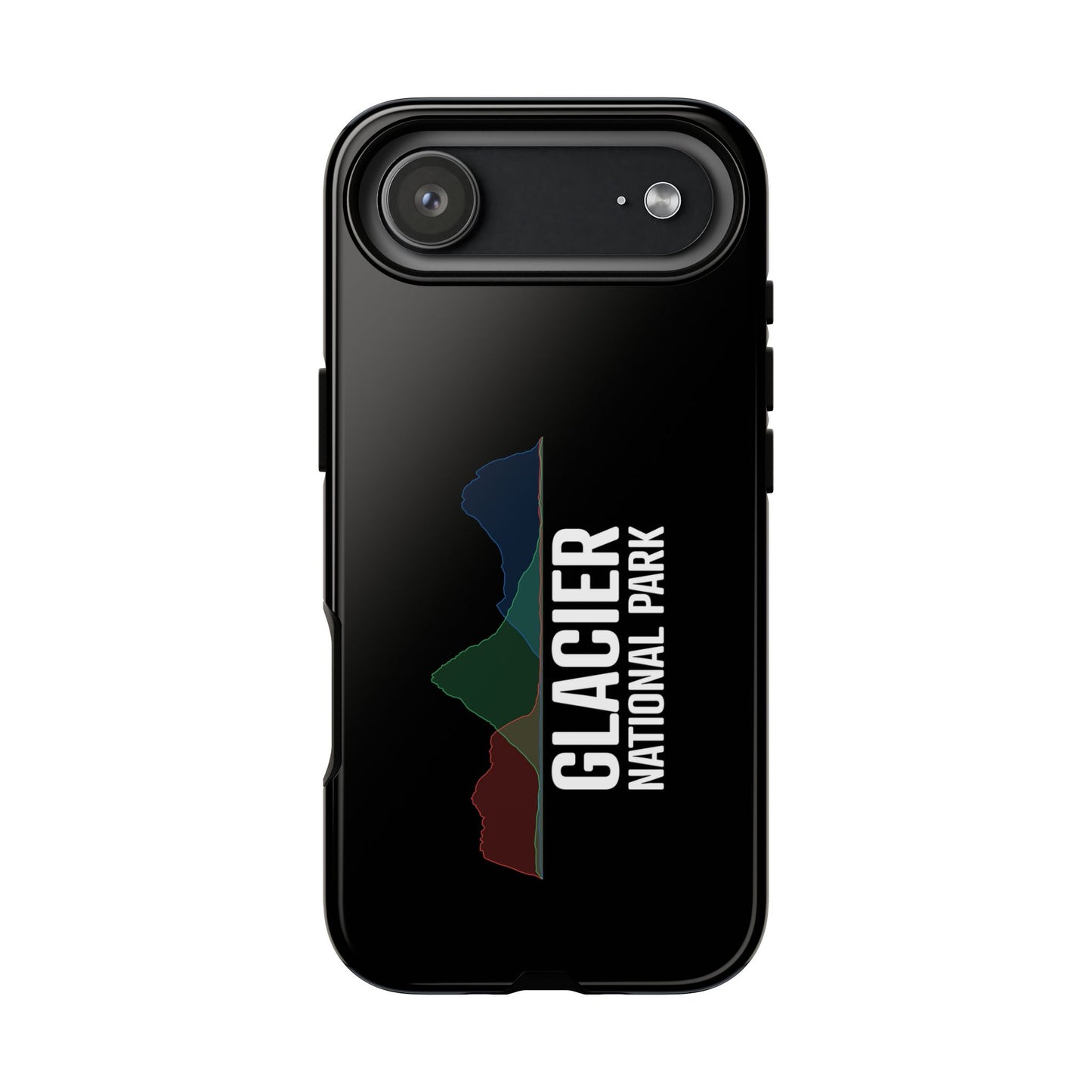 Glacier National Park Phone Case - Histogram Design