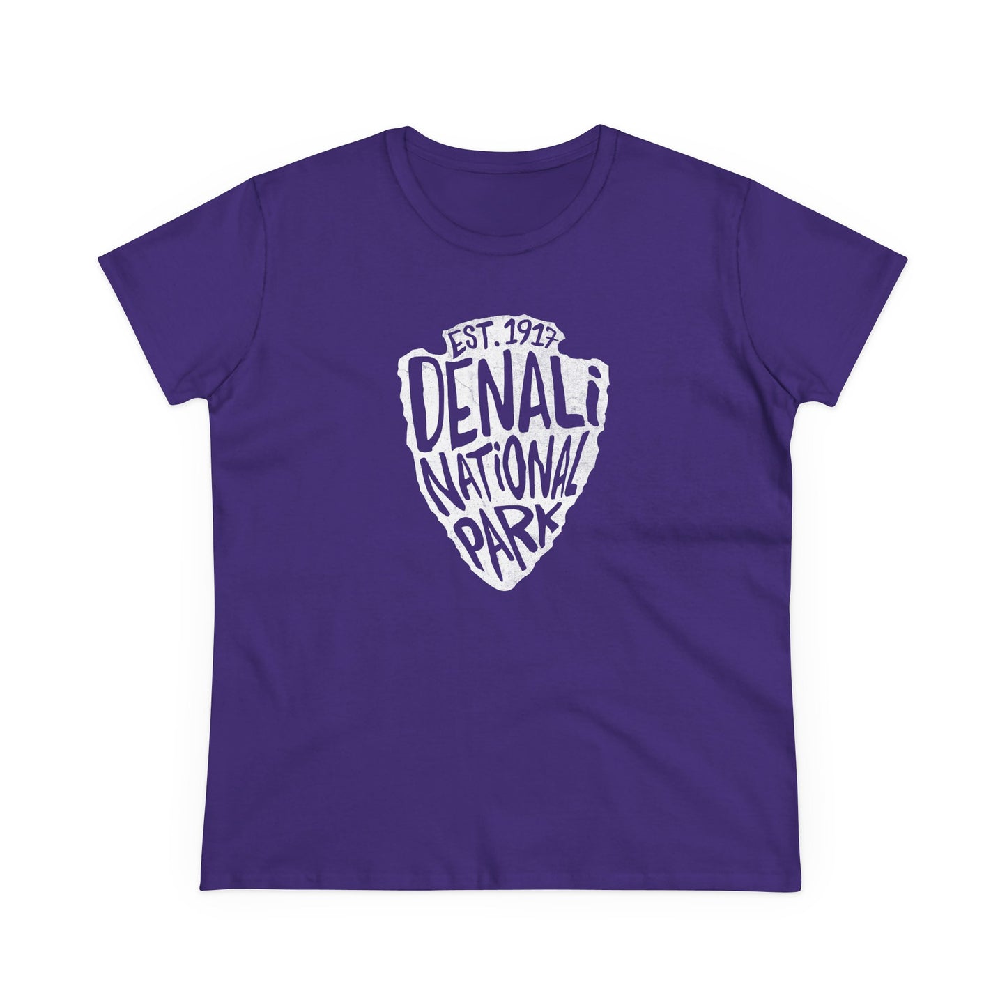 Denali National Park Women's T-Shirt - Arrowhead Design