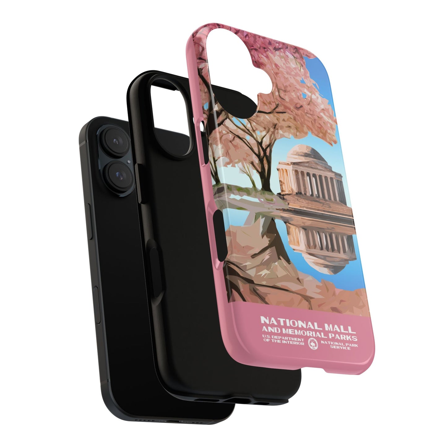 National Mall Washington DC WPA Phone Case