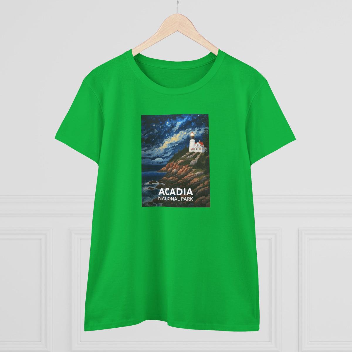 Acadia National Park Women's T-Shirt - Starry Night