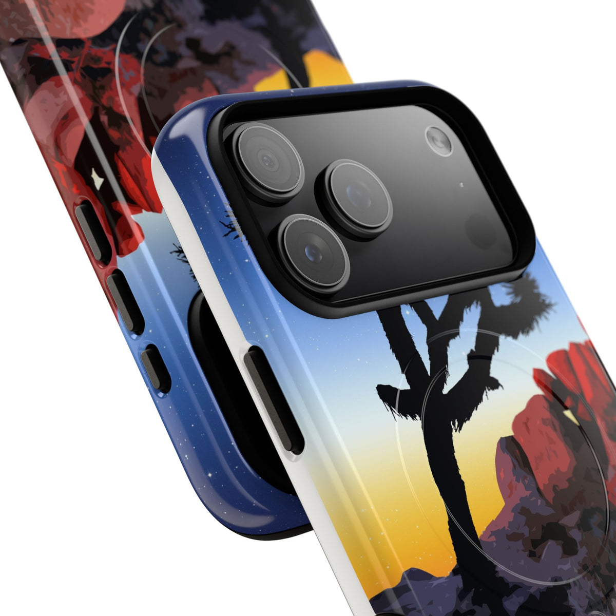 Joshua Tree National Park iPhone Case with MagSafe - Night