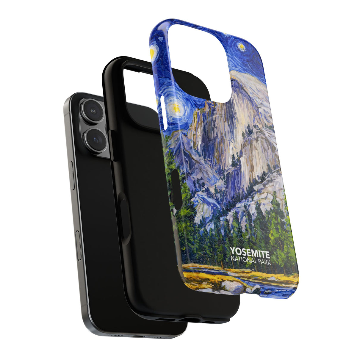 Yosemite National Park iPhone Case with MagSafe - Starry Night