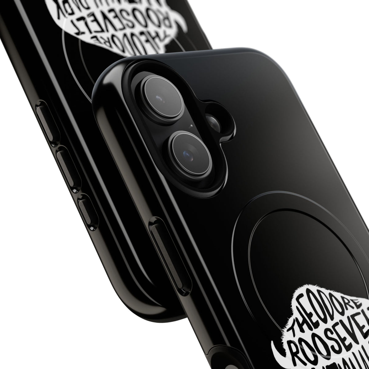 Theodore Roosevelt National Park iPhone Case with MagSafe - Bison Design