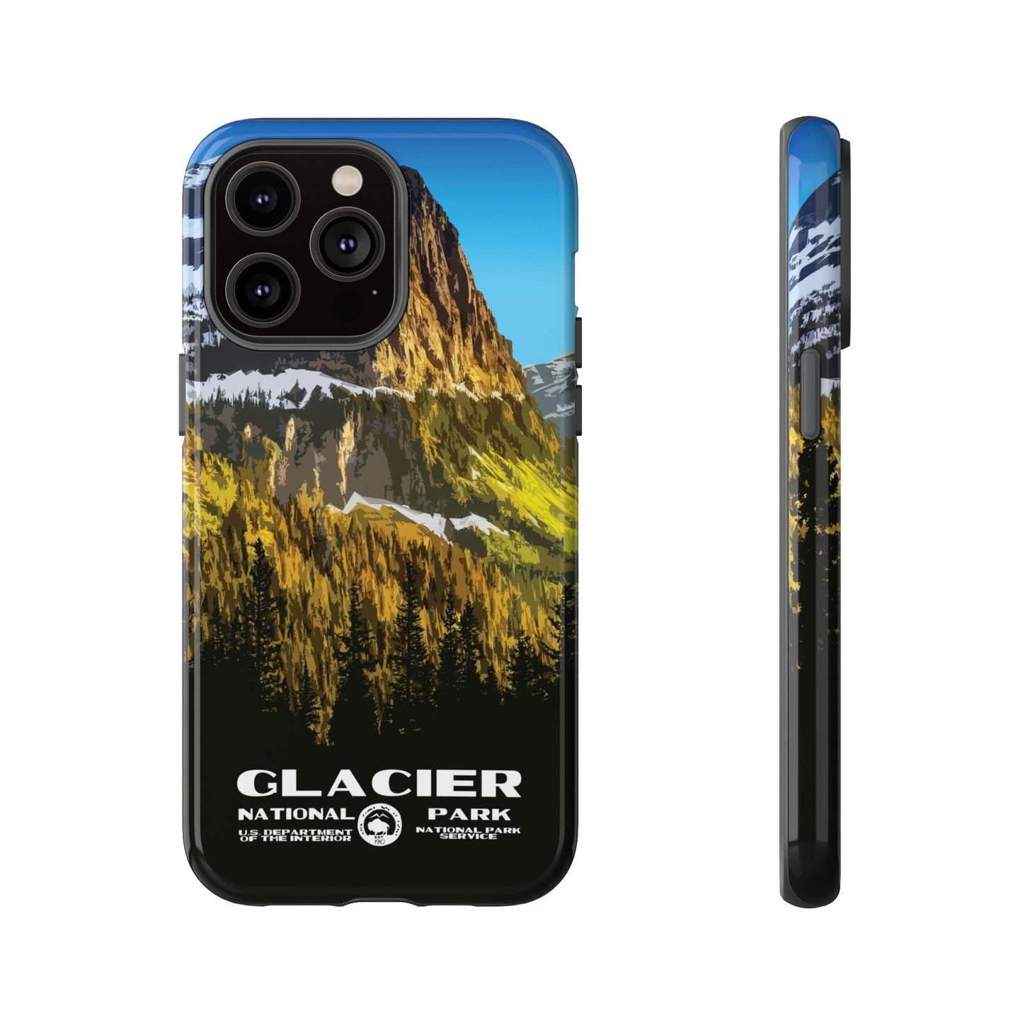 Glacier National Park Phone Case - WPA Style