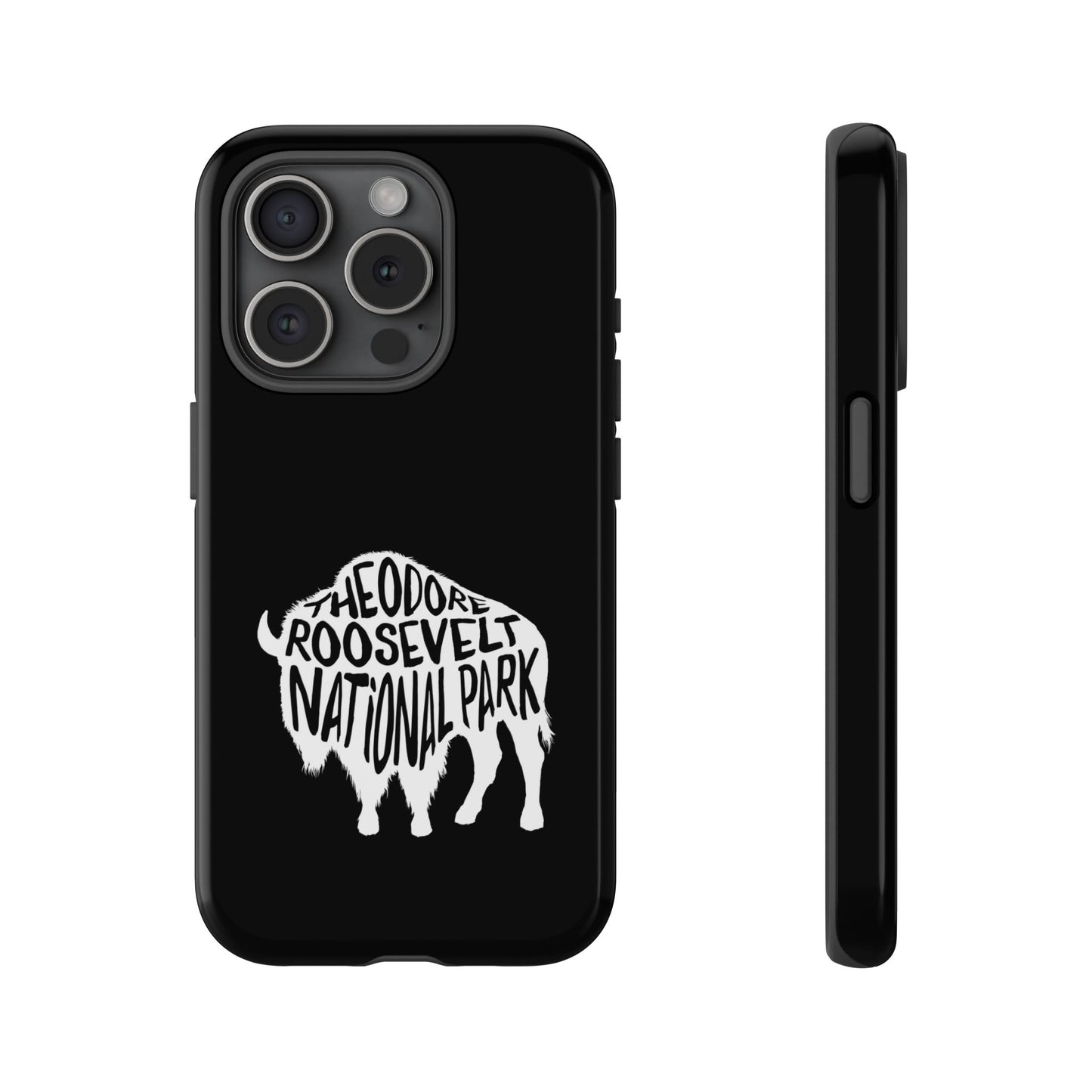 Theodore Roosevelt National Park Phone Case - Bison Design