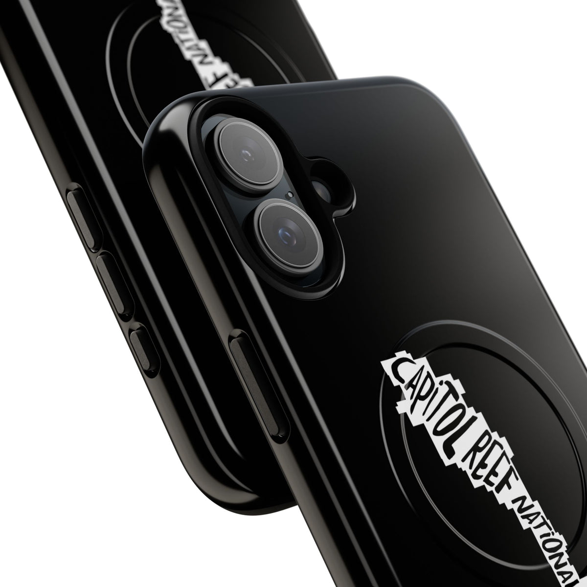 Capitol Reef National Park iPhone Case with MagSafe - Map Design