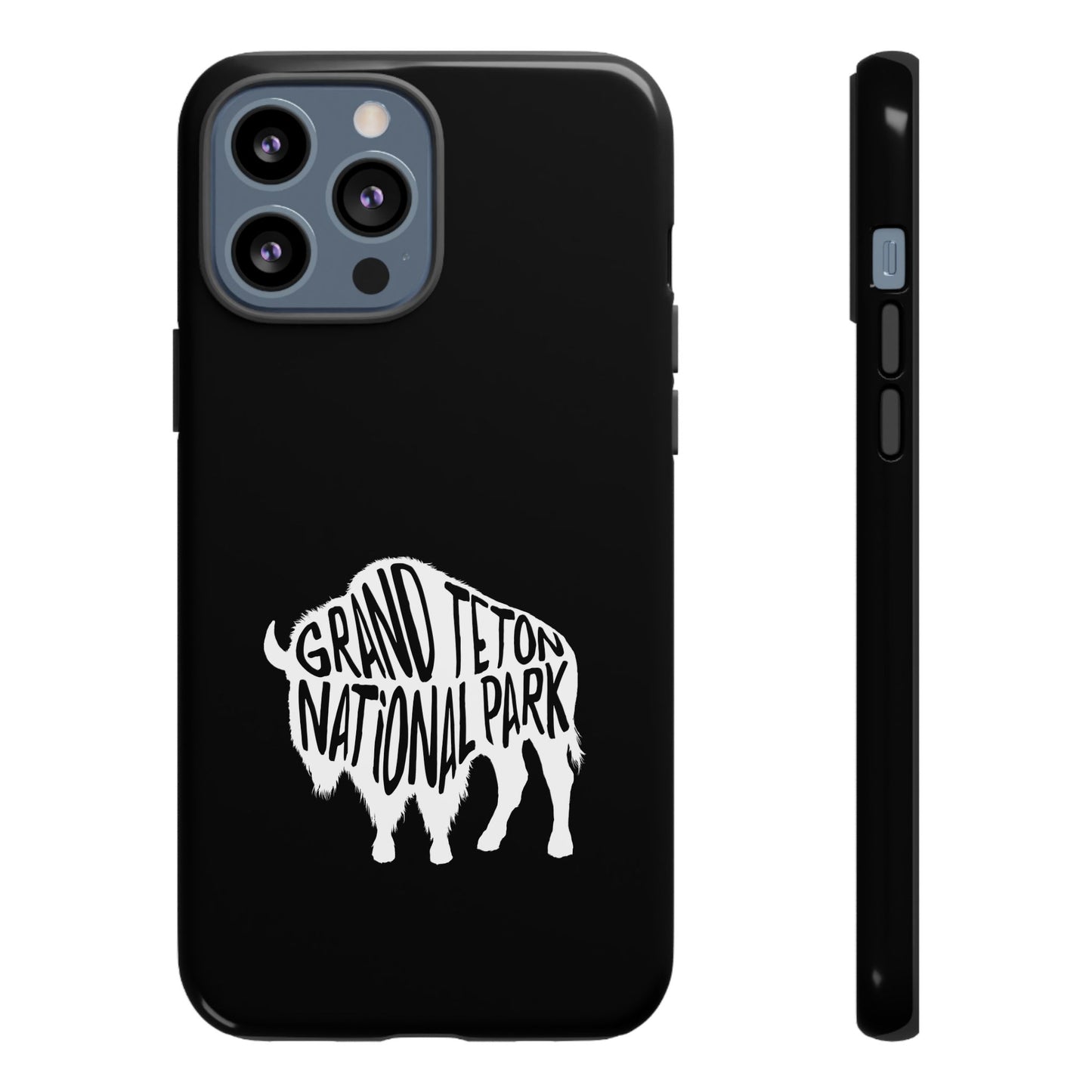 Grand Teton National Park Phone Case - Bison Design