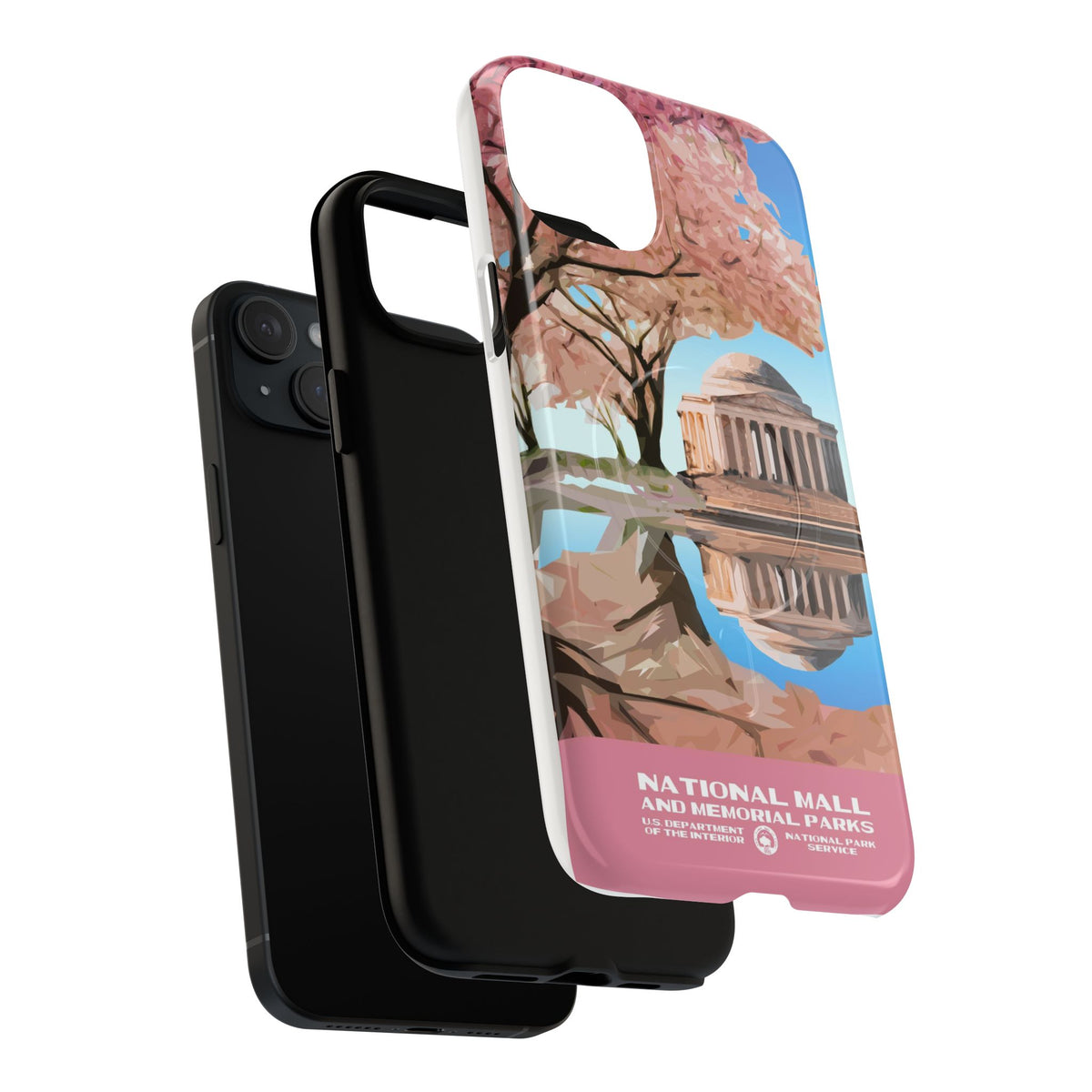 National Mall Washington DC iPhone Case with MagSafe - WPA Design