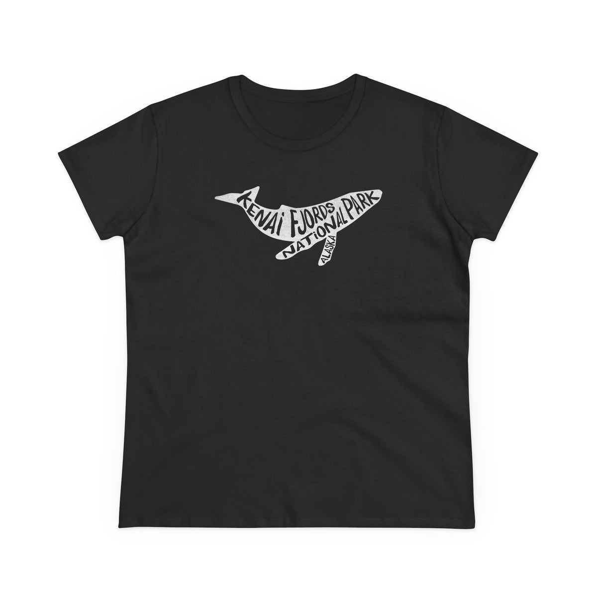 Kenai Fjords National Park Women's T-Shirt - Humpback Whale