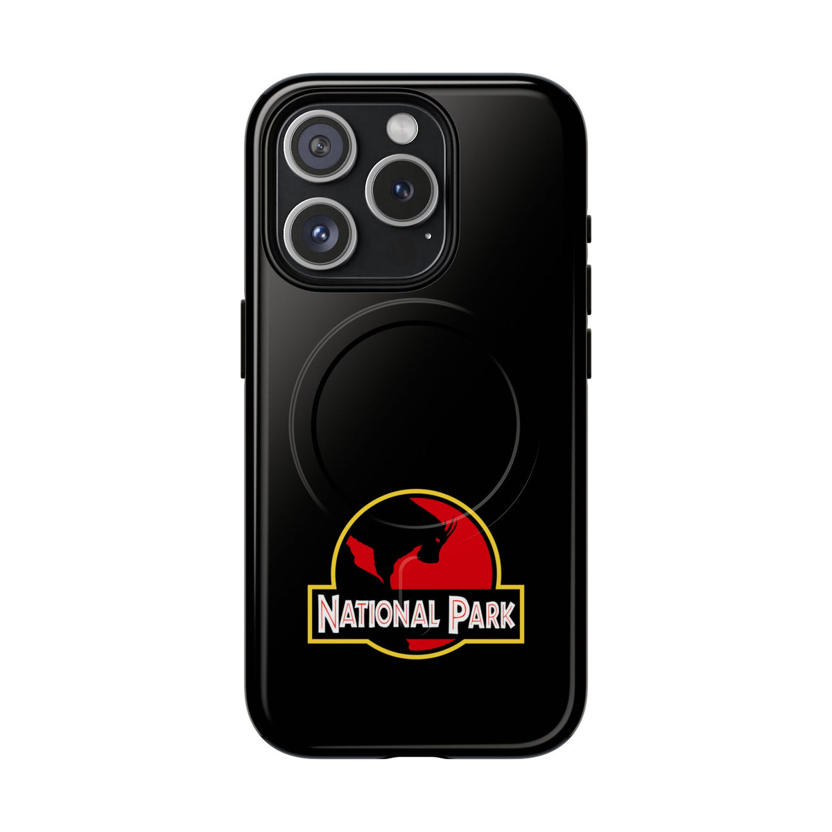 Mountain Goat National Park iPhone Case with MagSafe - Parody Logo