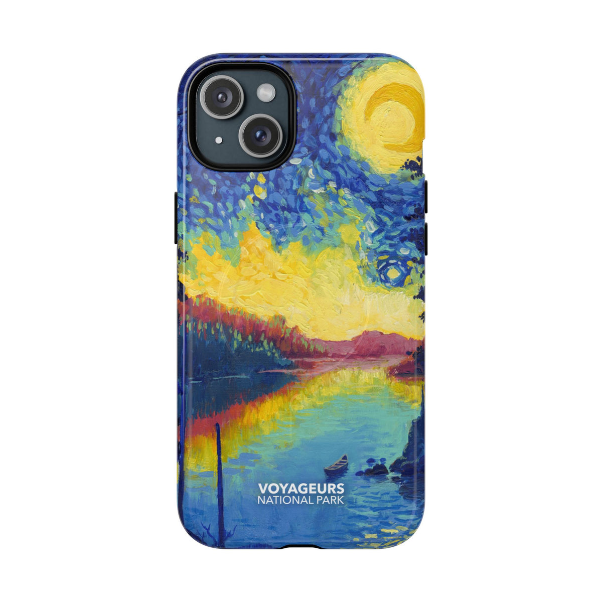 Voyageurs National Park iPhone Case with MagSafe - Starry Night