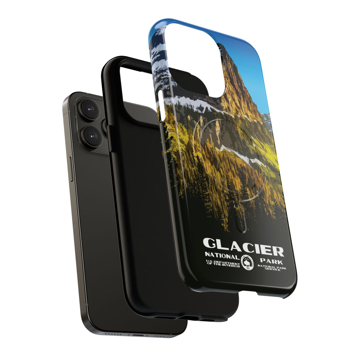 Glacier National Park iPhone Case with MagSafe - WPA Design