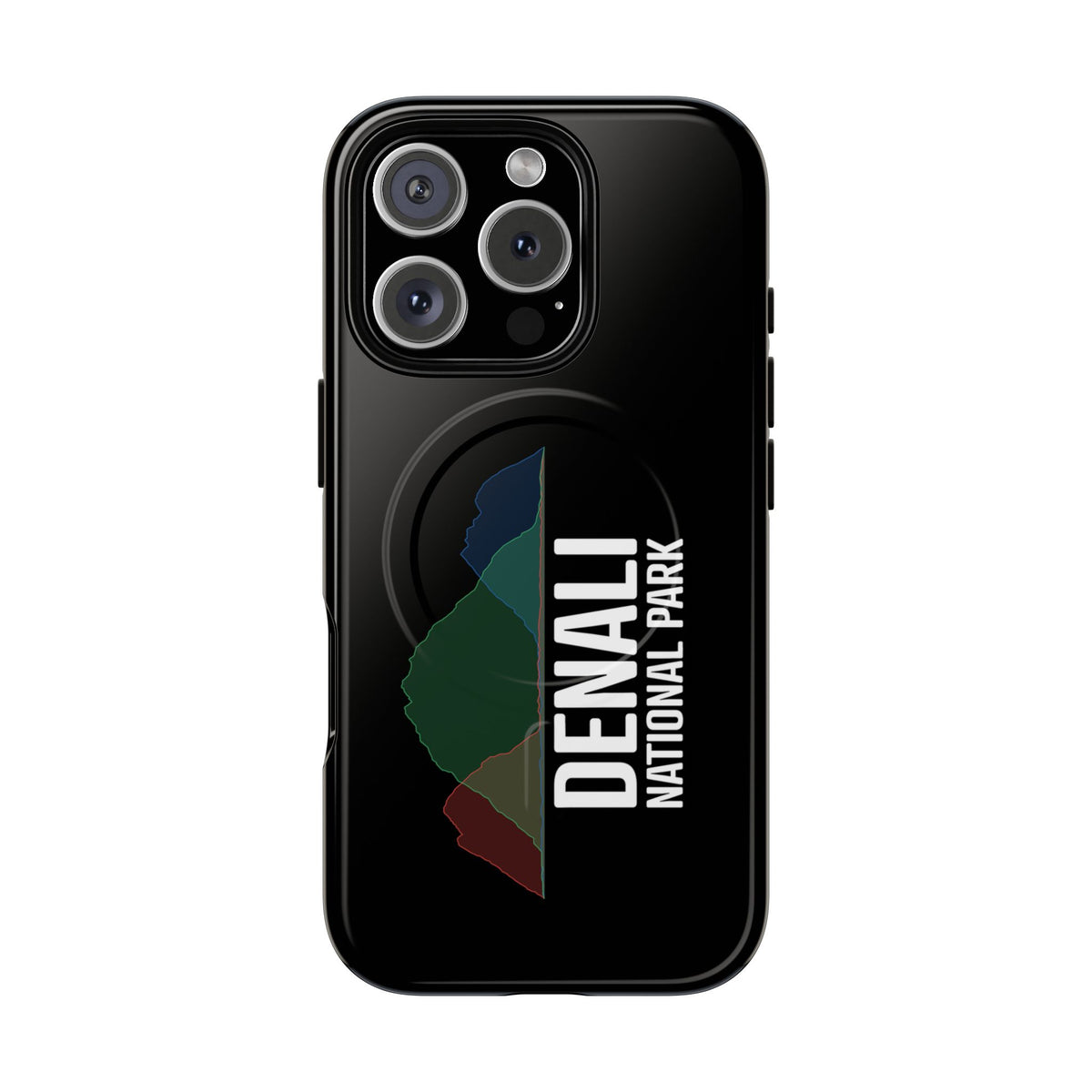 Denali National Park iPhone Case with MagSafe - Histogram Design