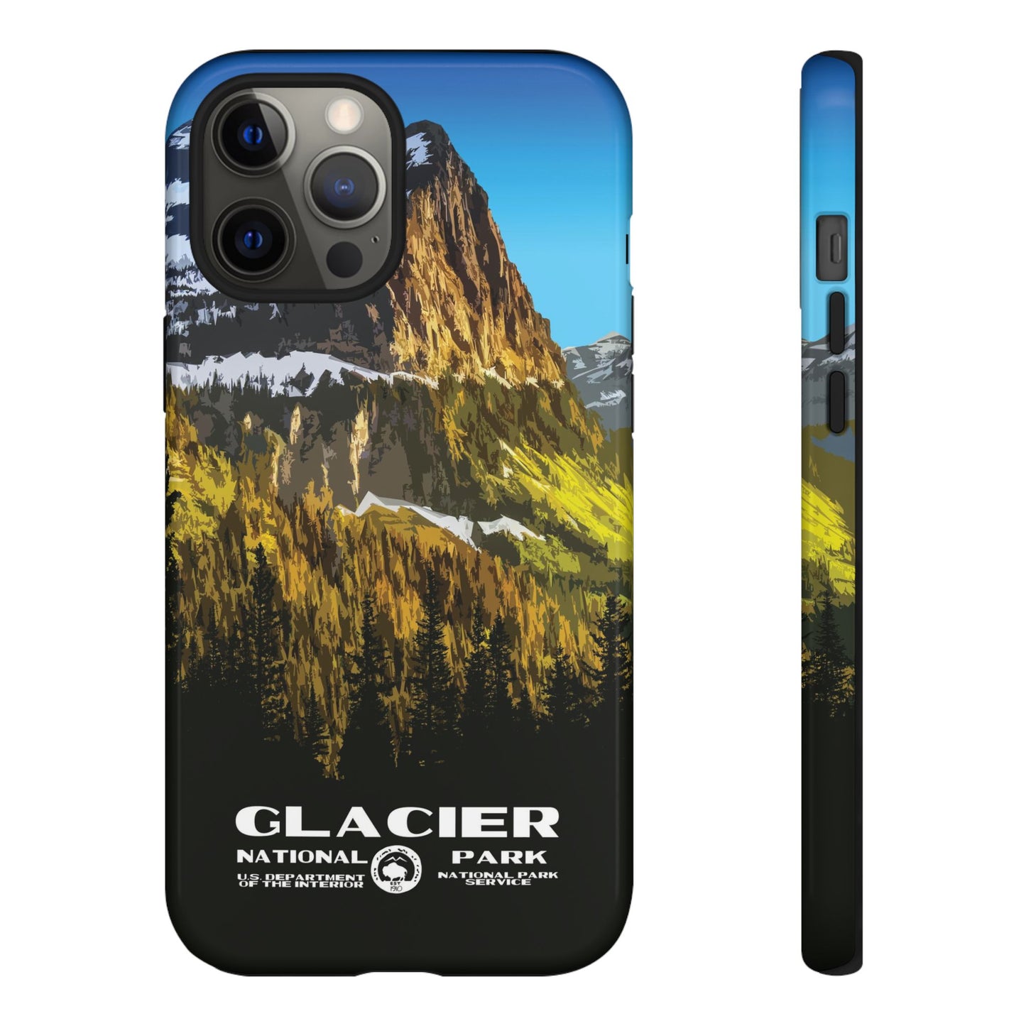 Glacier National Park Phone Case - WPA Style