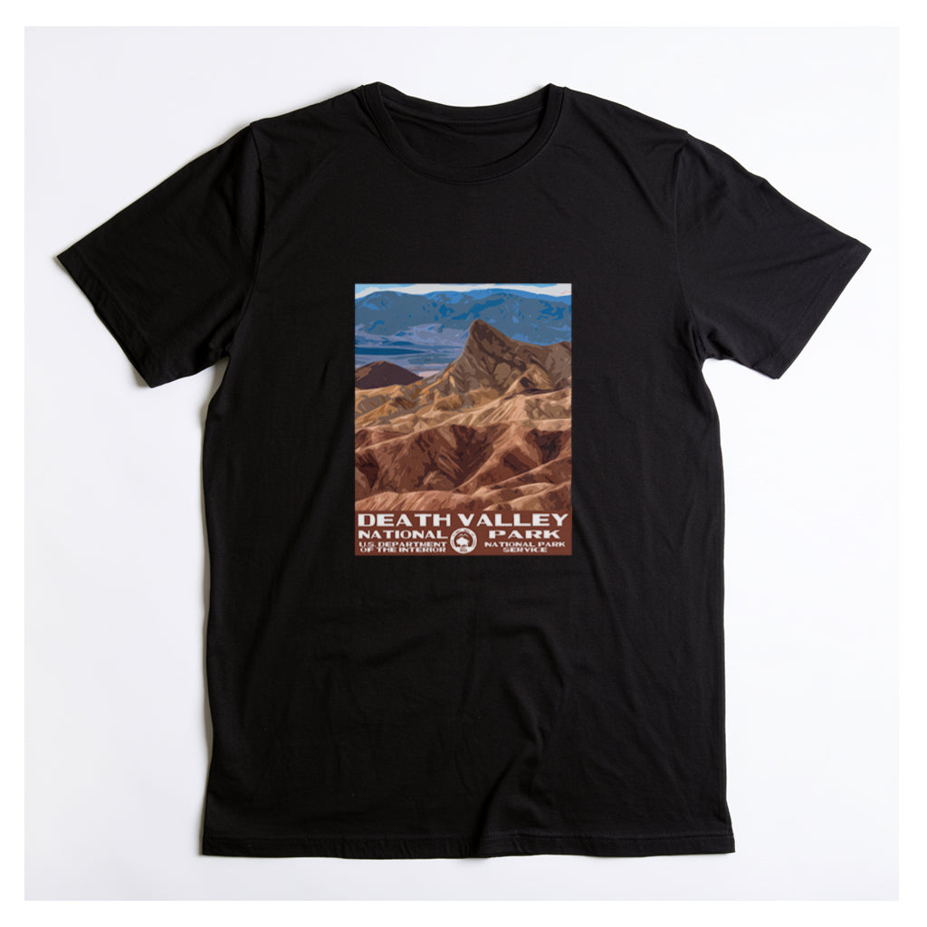 Death Valley National Park T-Shirt in Black