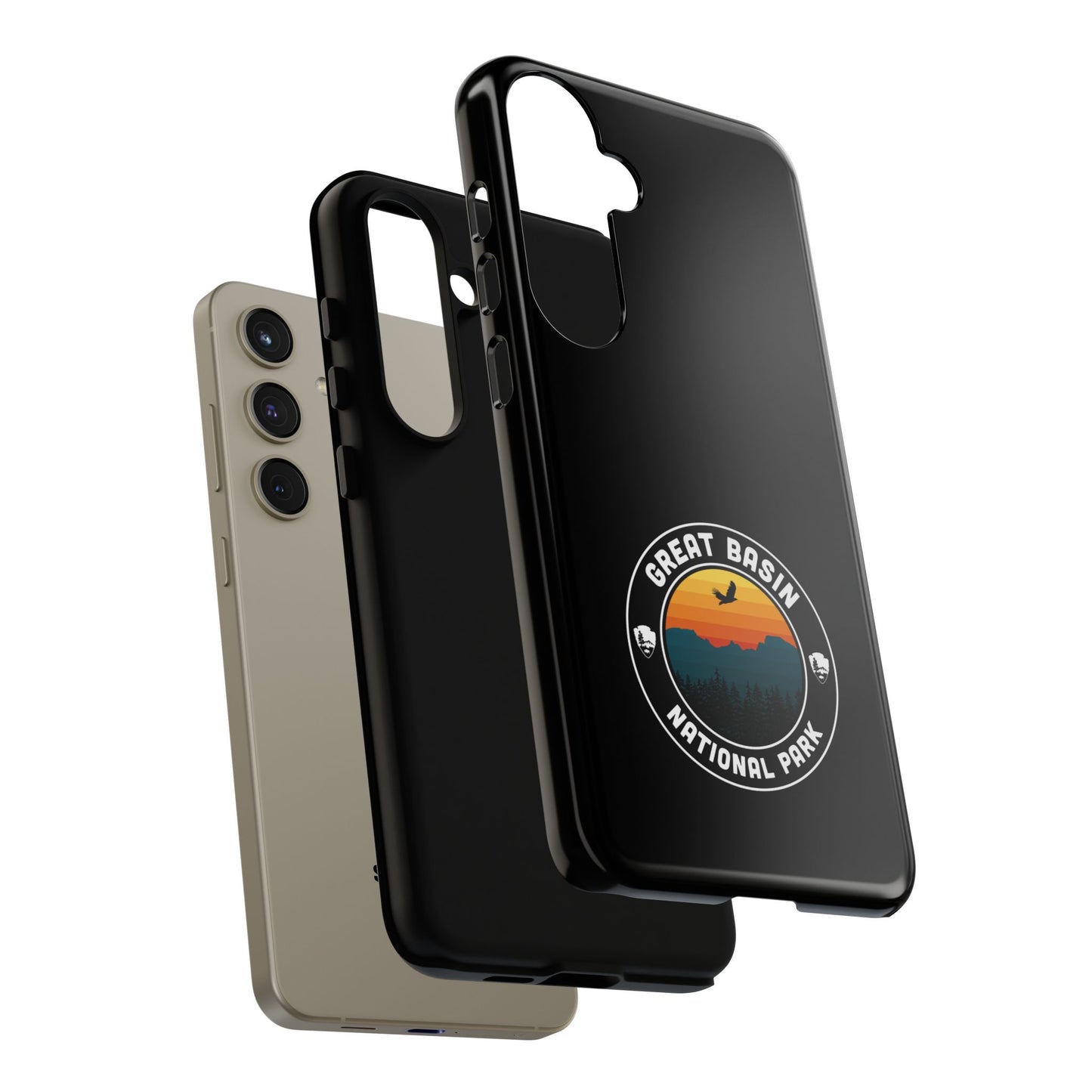 Great Basin National Park Phone Case - Round Emblem Design