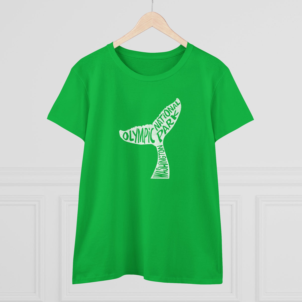 Olympic National Park Women's T-Shirt - Whale Tail
