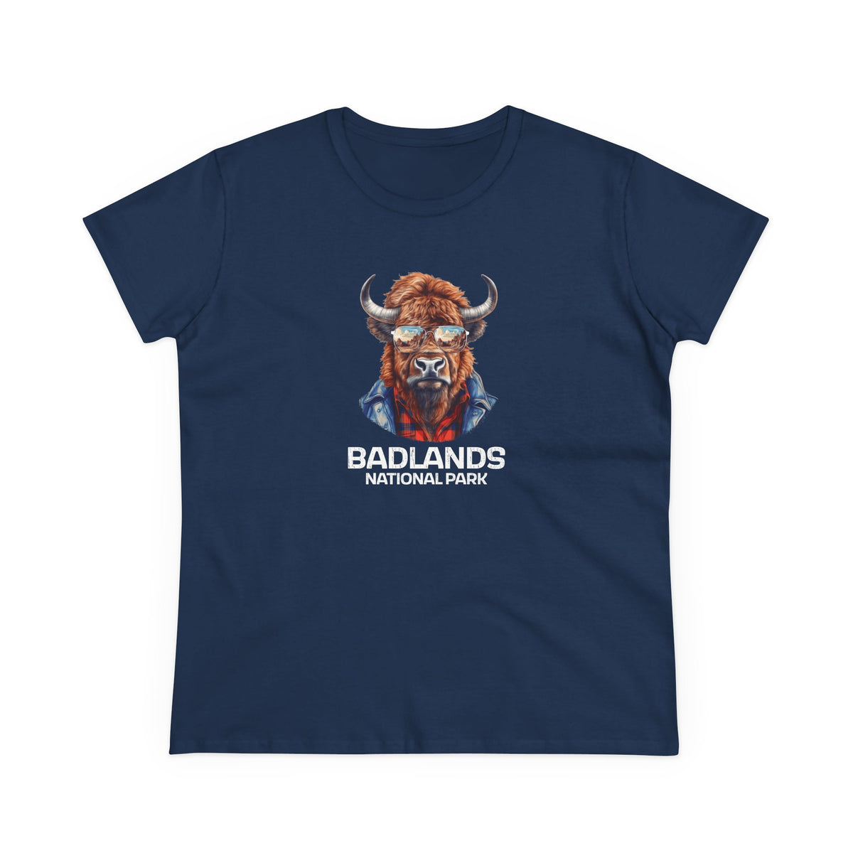 Badlands National Park Women's T-Shirt - Cool Bison