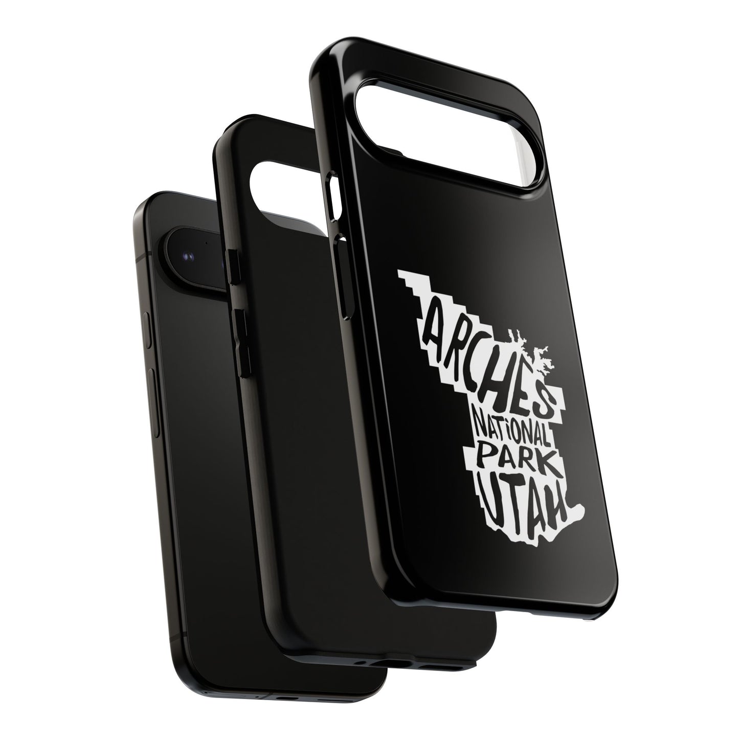 Arches National Park Phone Case - Map Design